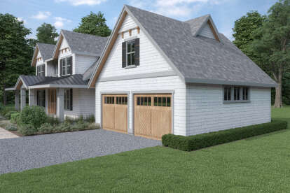 Modern Farmhouse House Plan #2464-00199 Elevation Photo