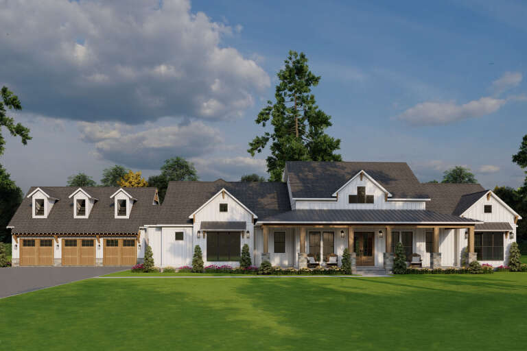 House Plan House Plan #34110 Front Elevation 