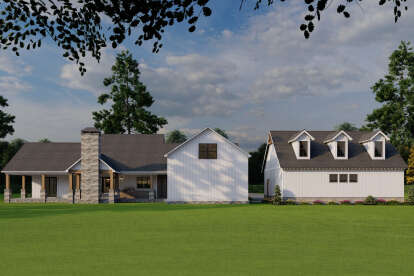 Modern Farmhouse House Plan #8318-00436 Elevation Photo