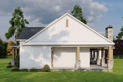 Modern Farmhouse House Plan #8318-00436 Elevation Photo