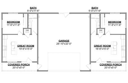 Main Floor  for House Plan #1462-00177