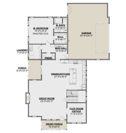 Main Floor  for House Plan #1462-00178