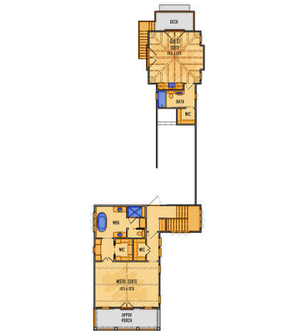 Second Floor for House Plan #5995-00047