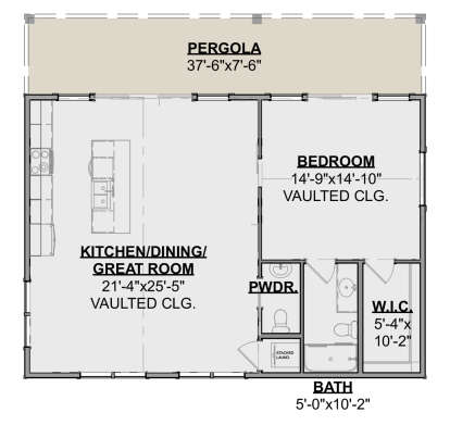 Main Floor  for House Plan #1462-00180
