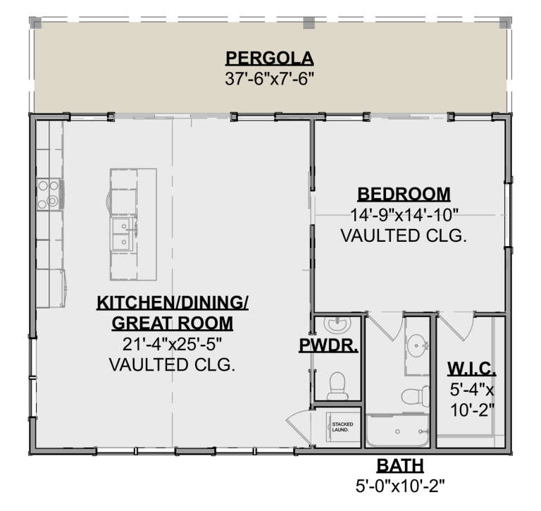 House Plan House Plan #34120 Drawing 1