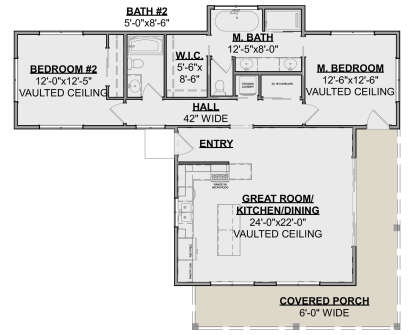 Main Floor for House Plan #1462-00183