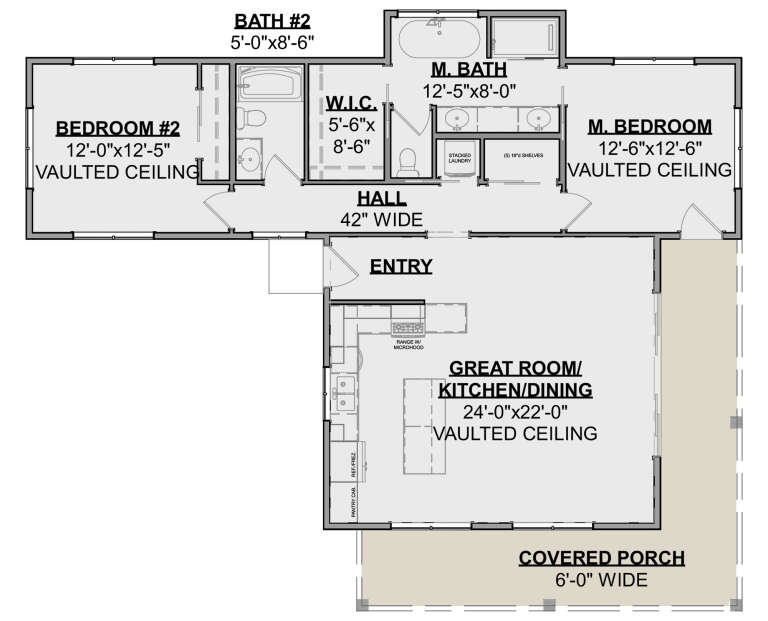 House Plan House Plan #34123 Drawing 1