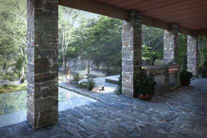 Cabin House Plan #9401-00133 Additional Photo
