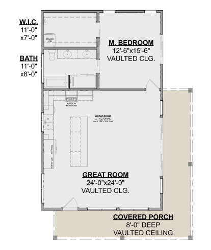 Main Floor for House Plan #1462-00185