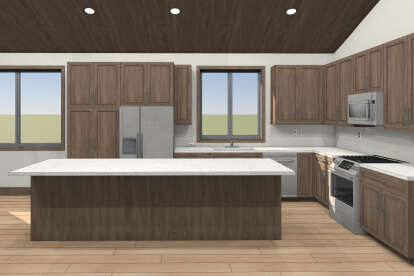 Modern House Plan #1462-00185 Additional Photo