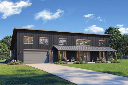Barn House Plan #1462-00187 Elevation Photo