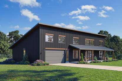 Barn House Plan #1462-00187 Elevation Photo