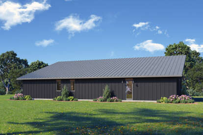Barn House Plan #1462-00187 Elevation Photo