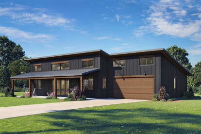 Barn House Plan #1462-00188 Elevation Photo