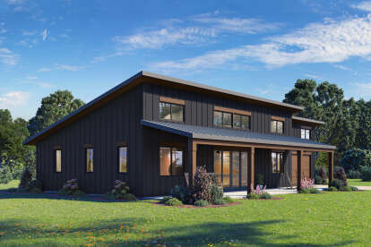 Barn House Plan #1462-00188 Elevation Photo