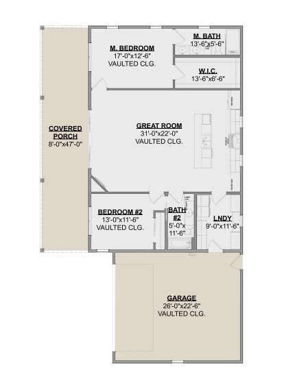 Main Floor for House Plan #1462-00188