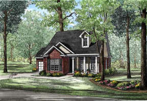 Ranch House Plan #110-00175 Elevation Photo
