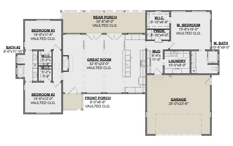 House Plan House Plan #34133 Drawing 1