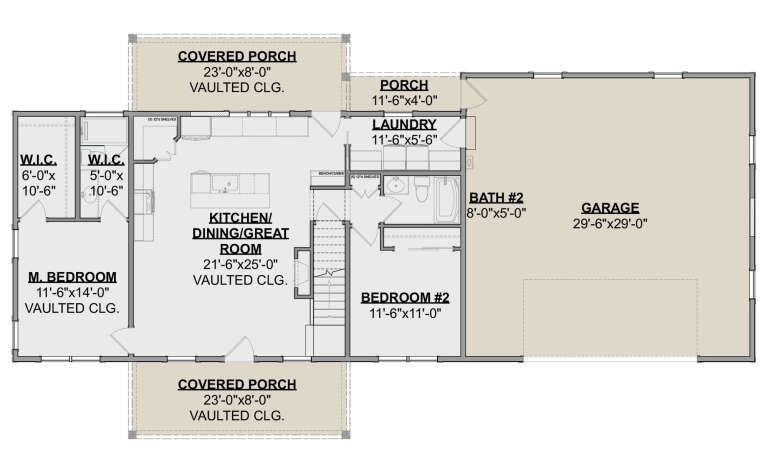 House Plan House Plan #34134 Drawing 1