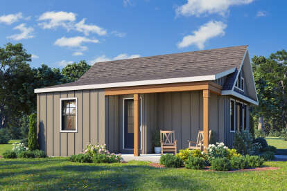 Cottage House Plan #1462-00191 Elevation Photo