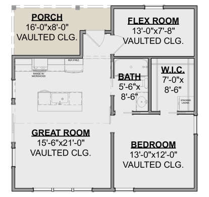 Main Floor  for House Plan #1462-00191