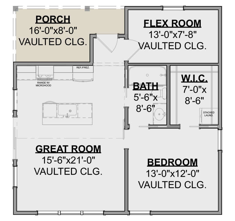 House Plan House Plan #34135 Drawing 1