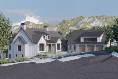 Craftsman House Plan #6422-00107 Elevation Photo