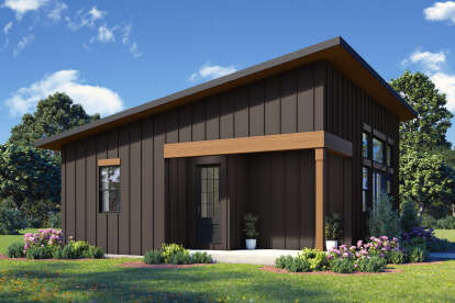 Modern House Plan #1462-00192 Elevation Photo