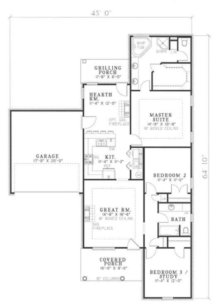 House Plan House Plan #3414 Drawing 1