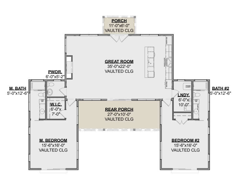 House Plan House Plan #34141 Drawing 1