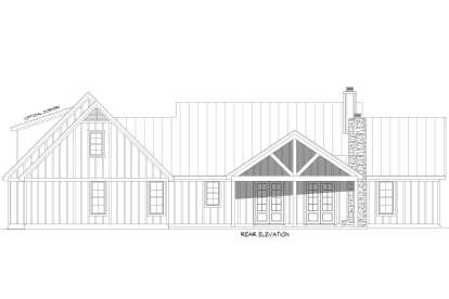 Modern Farmhouse House Plan #940-01354 Elevation Photo