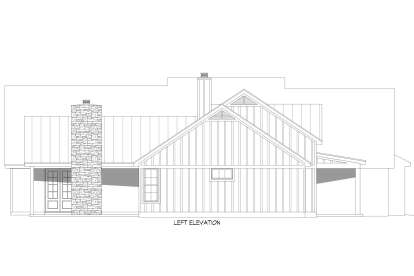 Modern Farmhouse House Plan #940-01354 Elevation Photo