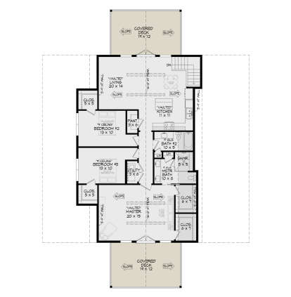 Main Floor for House Plan #940-01356