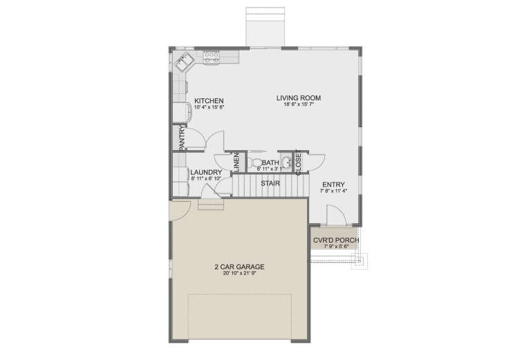 House Plan House Plan #34147 Drawing 1