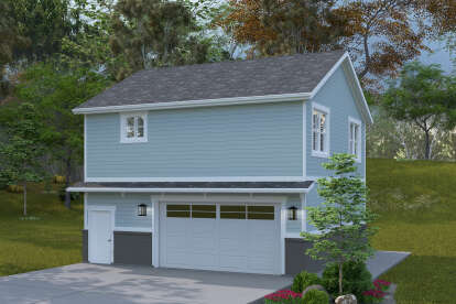 Traditional House Plan #2802-00437 Elevation Photo