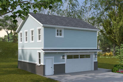 Traditional House Plan #2802-00437 Elevation Photo
