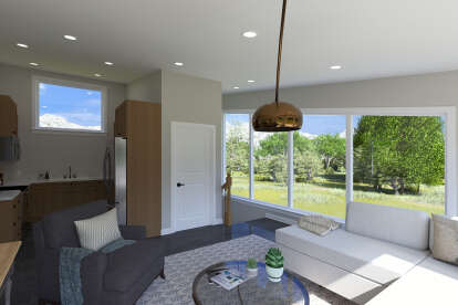 Contemporary House Plan #2802-00438 Additional Photo