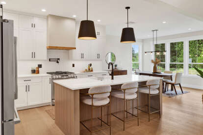Modern Farmhouse House Plan #2464-00202 Build Photo