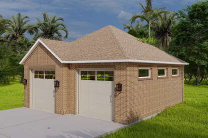 Traditional House Plan #2802-00439 Elevation Photo