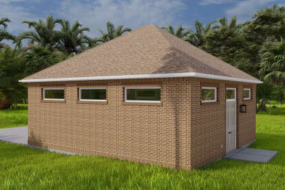 Traditional House Plan #2802-00439 Elevation Photo