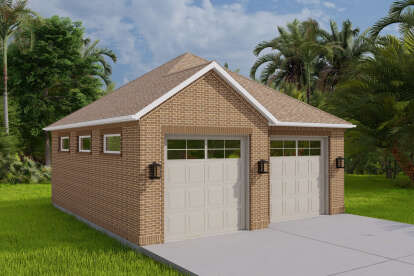 Traditional House Plan #2802-00439 Elevation Photo
