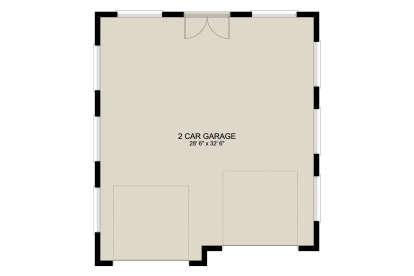 Garage Floor for House Plan #2802-00439