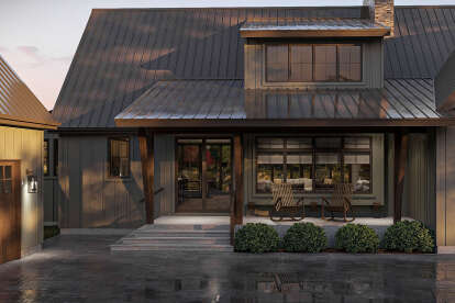 Modern Farmhouse House Plan #963-01185 Elevation Photo