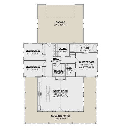 Main Floor  for House Plan #1462-00196