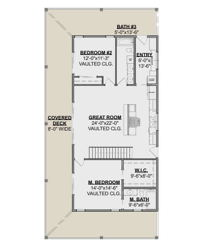 Main Floor  for House Plan #1462-00197