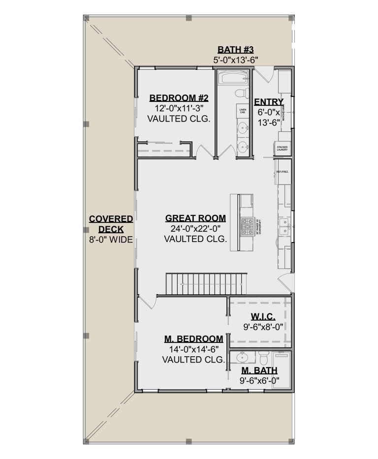 House Plan House Plan #34162 Drawing 1