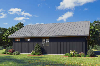 Modern Farmhouse House Plan #1462-00198 Elevation Photo