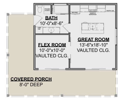 Main Floor  for House Plan #1462-00200