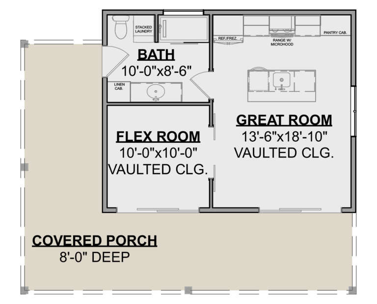 House Plan House Plan #34165 Drawing 1