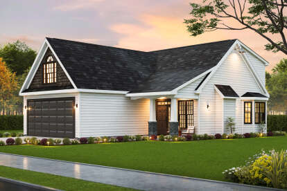 Craftsman House Plan #699-00469 Elevation Photo